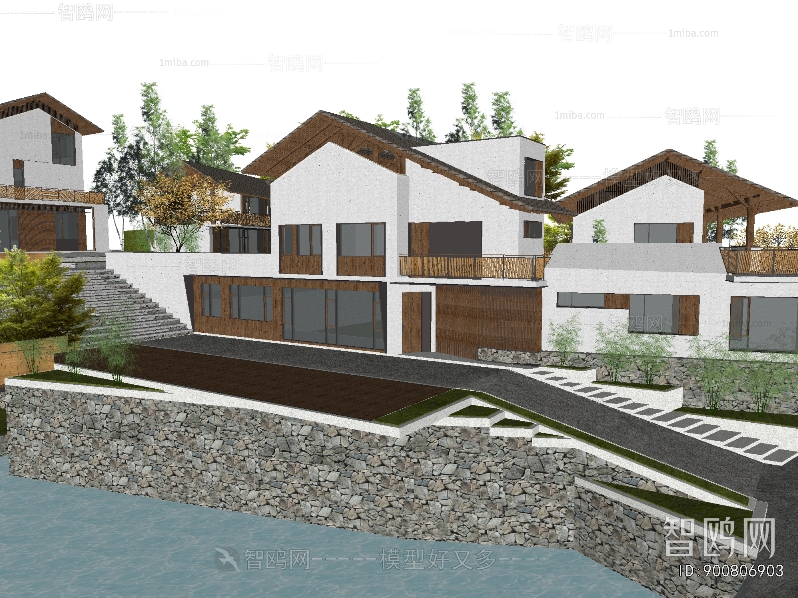 New Chinese Style Residential Building