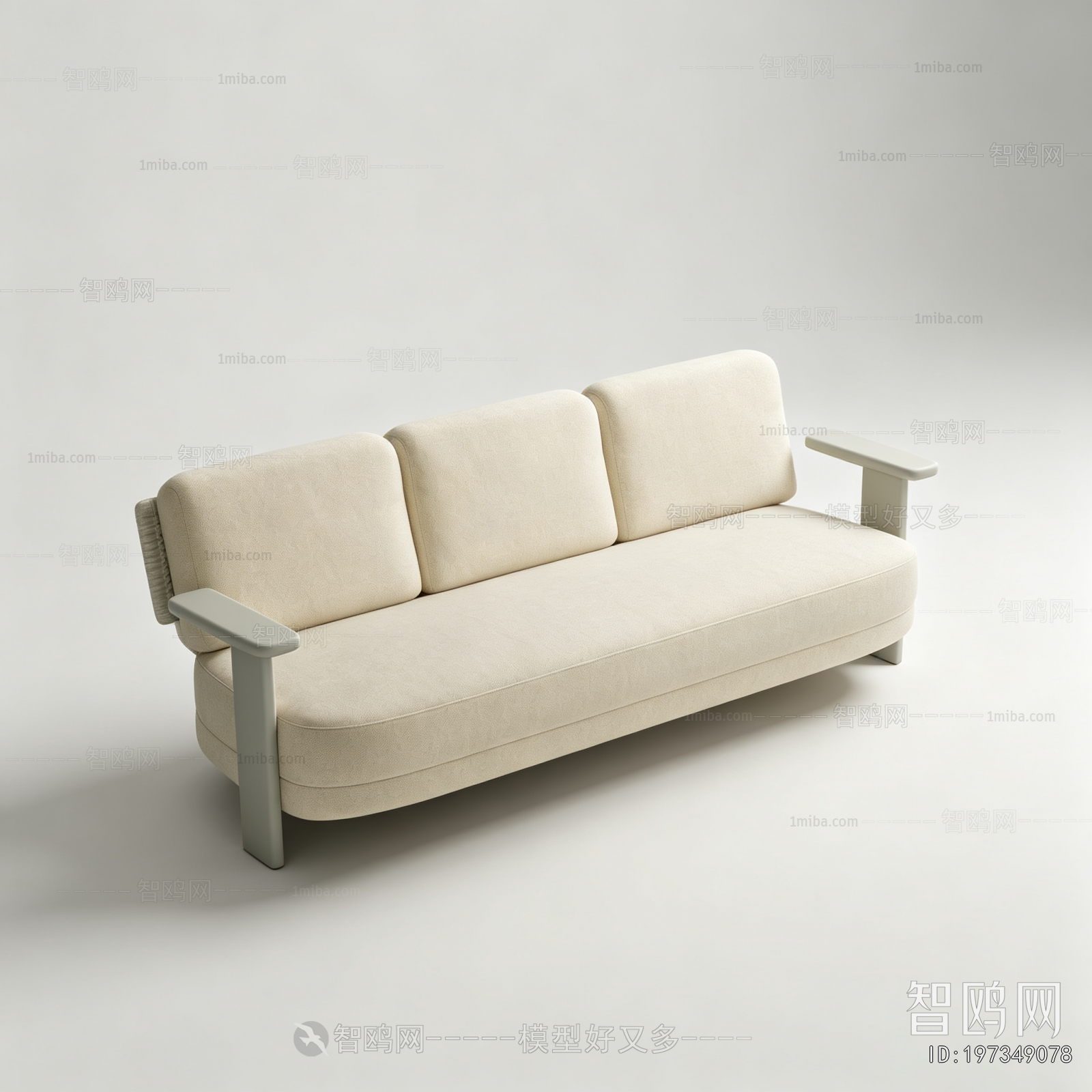 Modern Three-seat Sofa