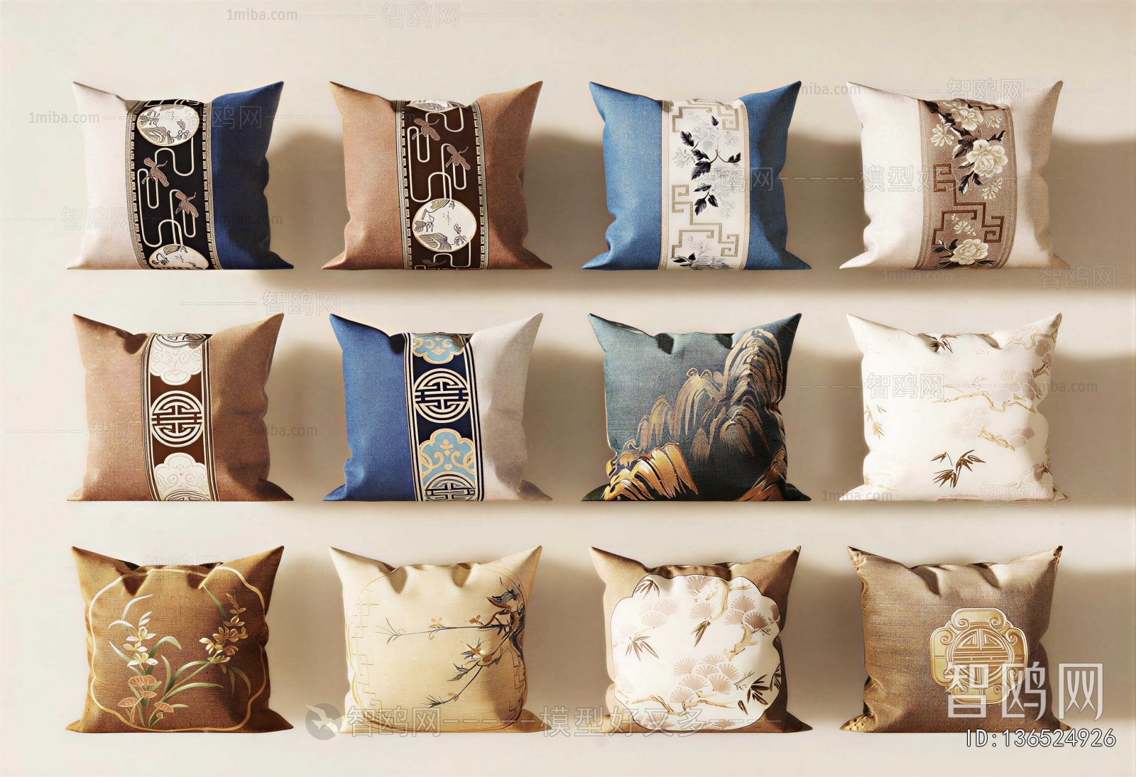 New Chinese Style Pillow