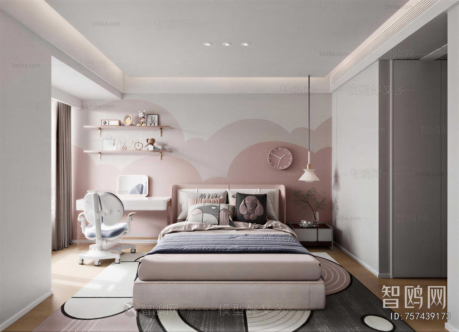 Modern Girl's Room Daughter's Room