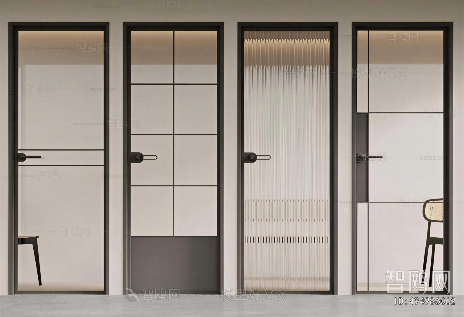 Modern Single Door