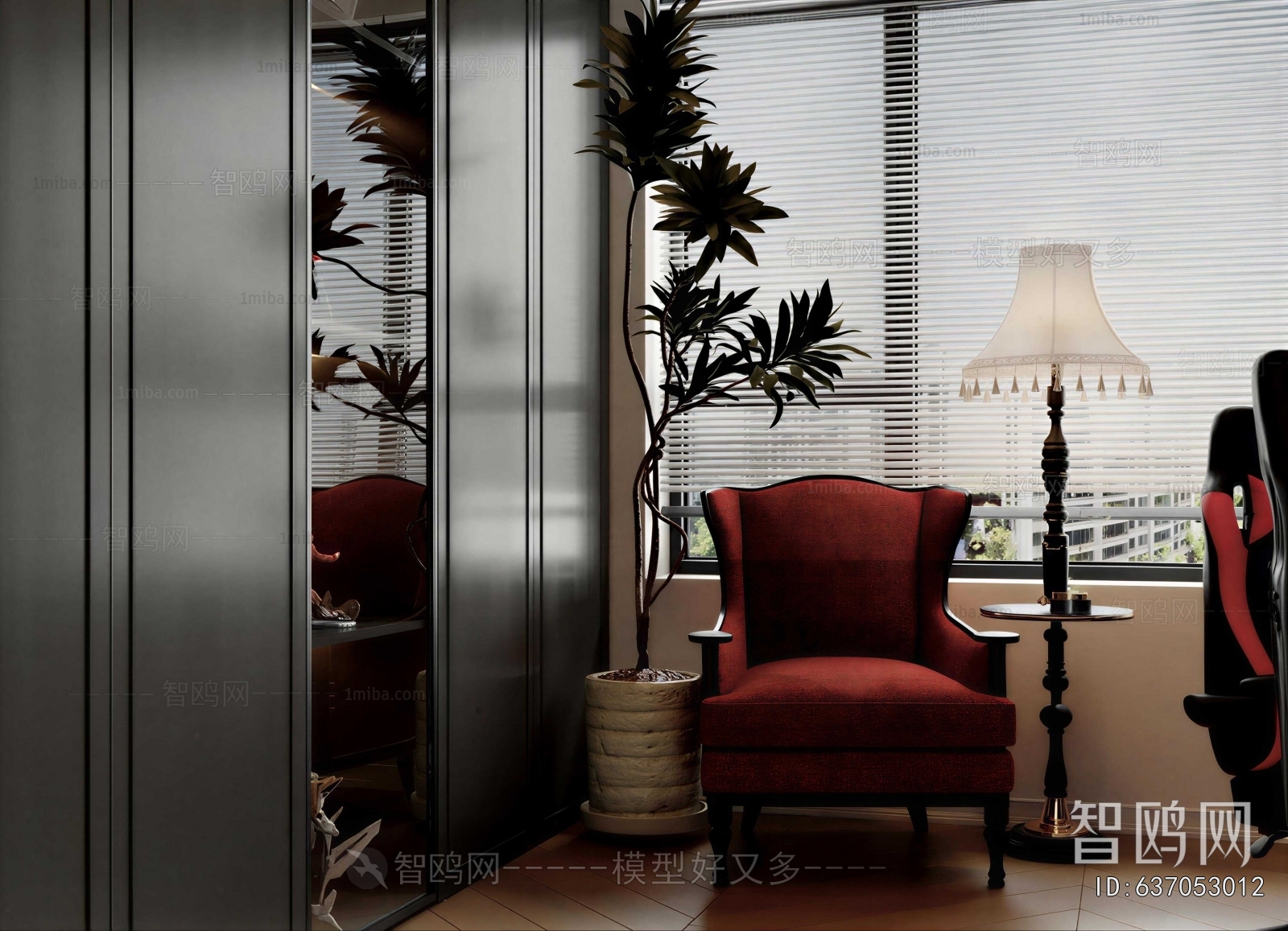 French Style Single Sofa