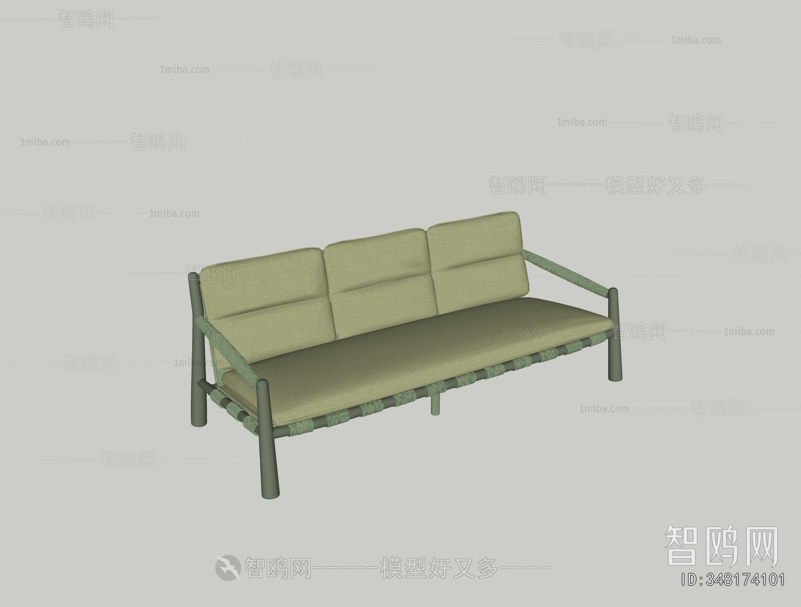 Modern Three-seat Sofa