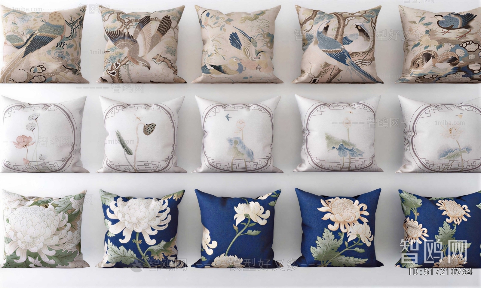New Chinese Style Pillow