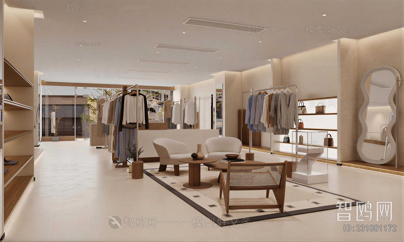 Wabi-sabi Style Clothing Store