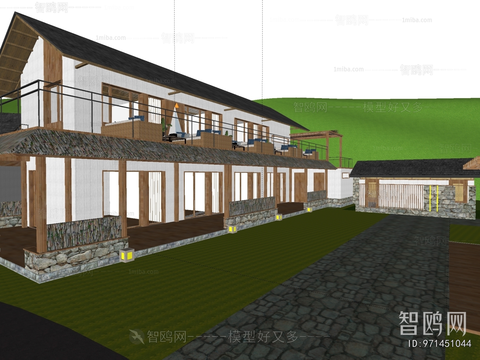 Chinese Style Courtyard/landscape