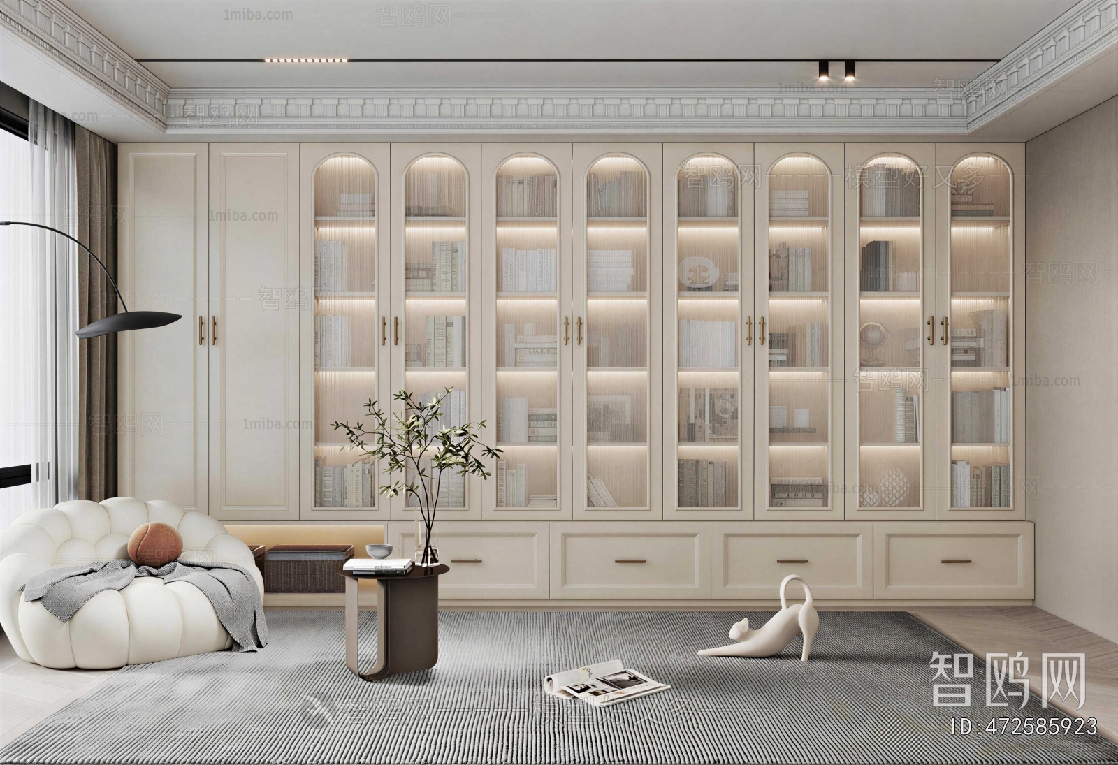 French Style Study Space