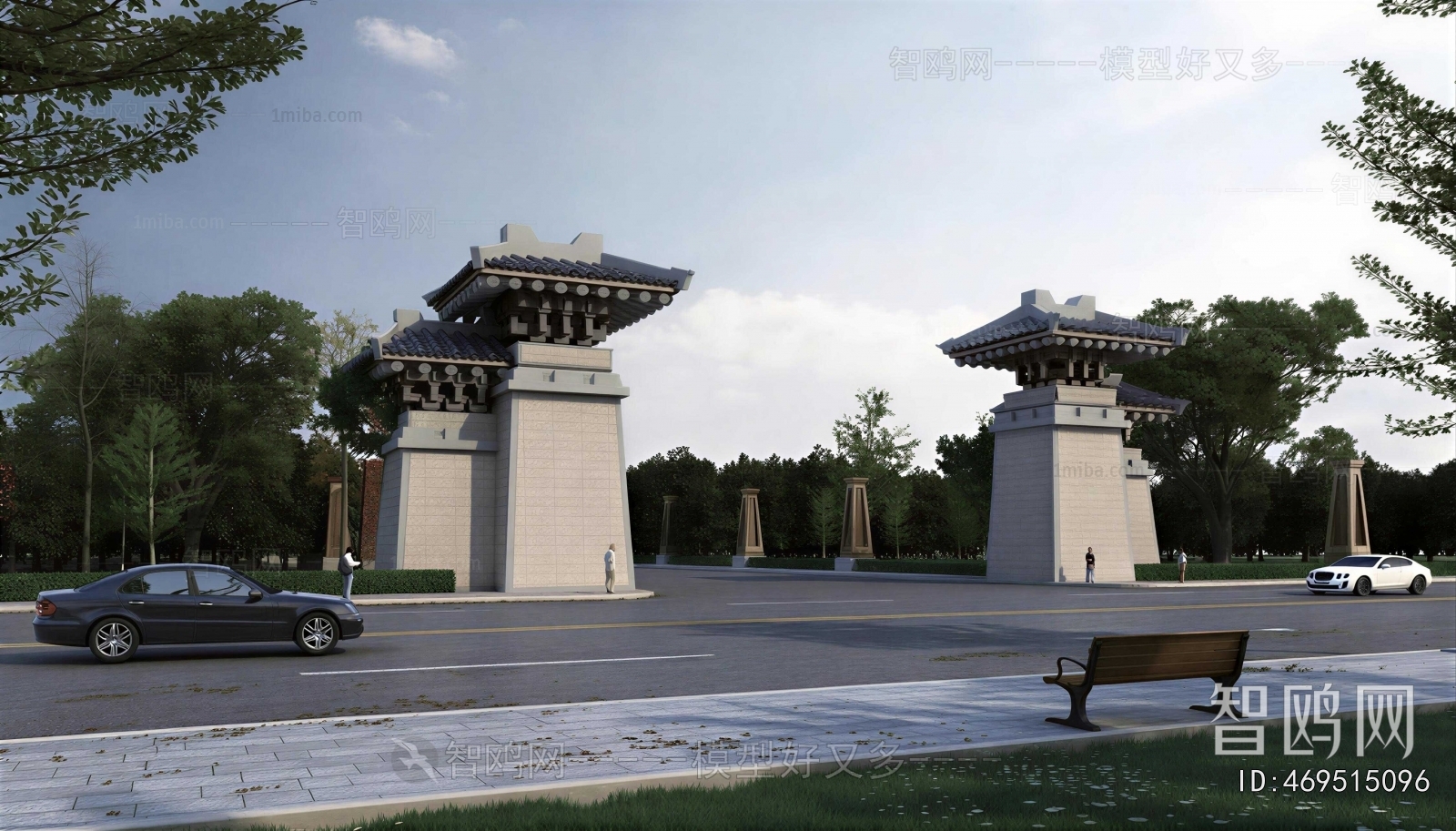 Chinese Style Facade Element