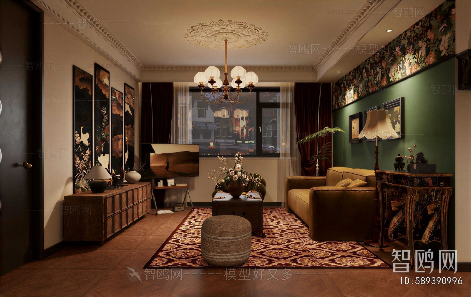 French Style A Living Room