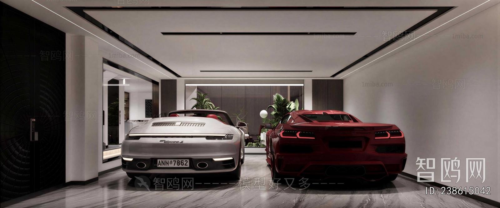 Modern Underground Garage