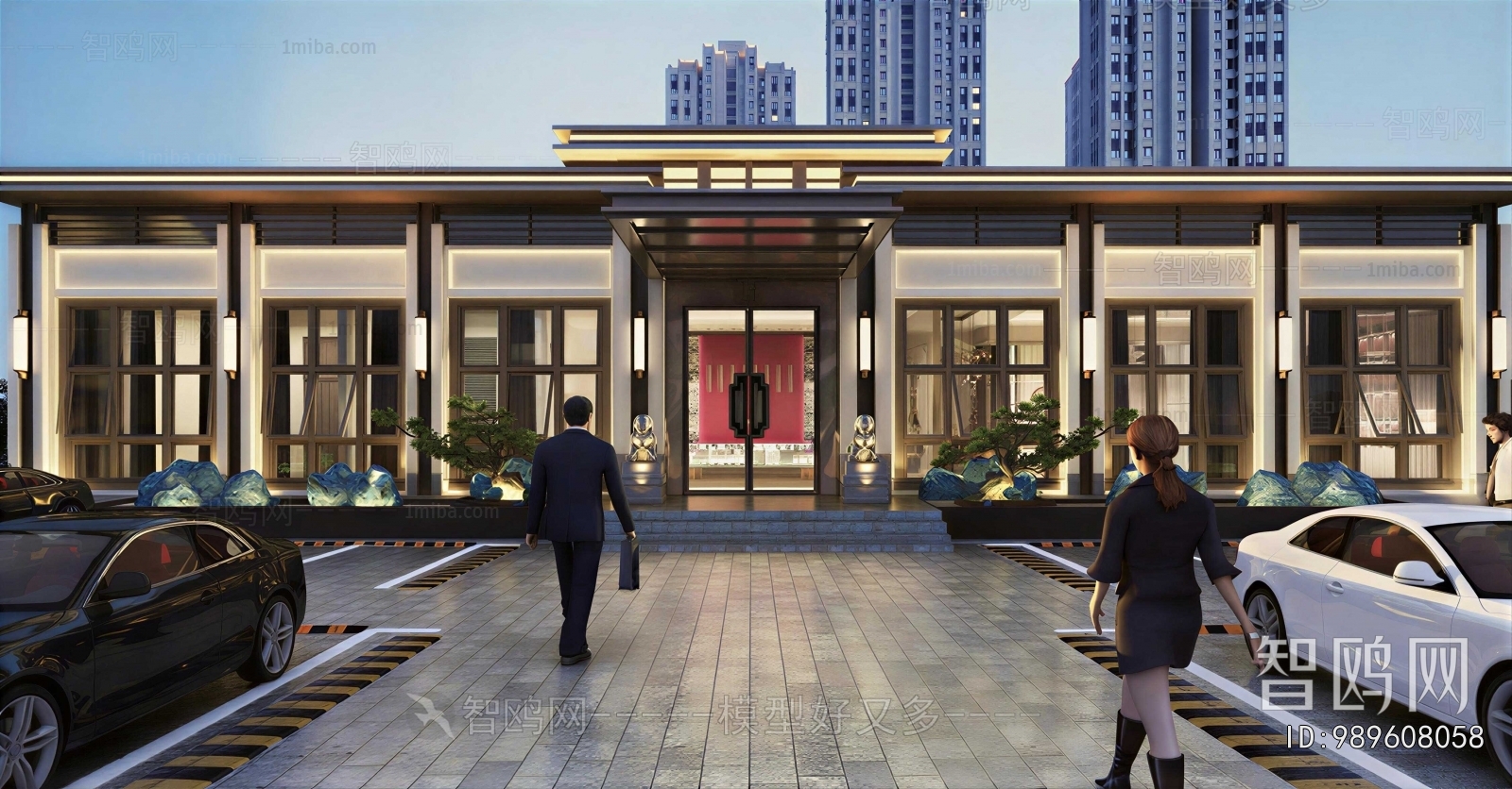 New Chinese Style Facade Element