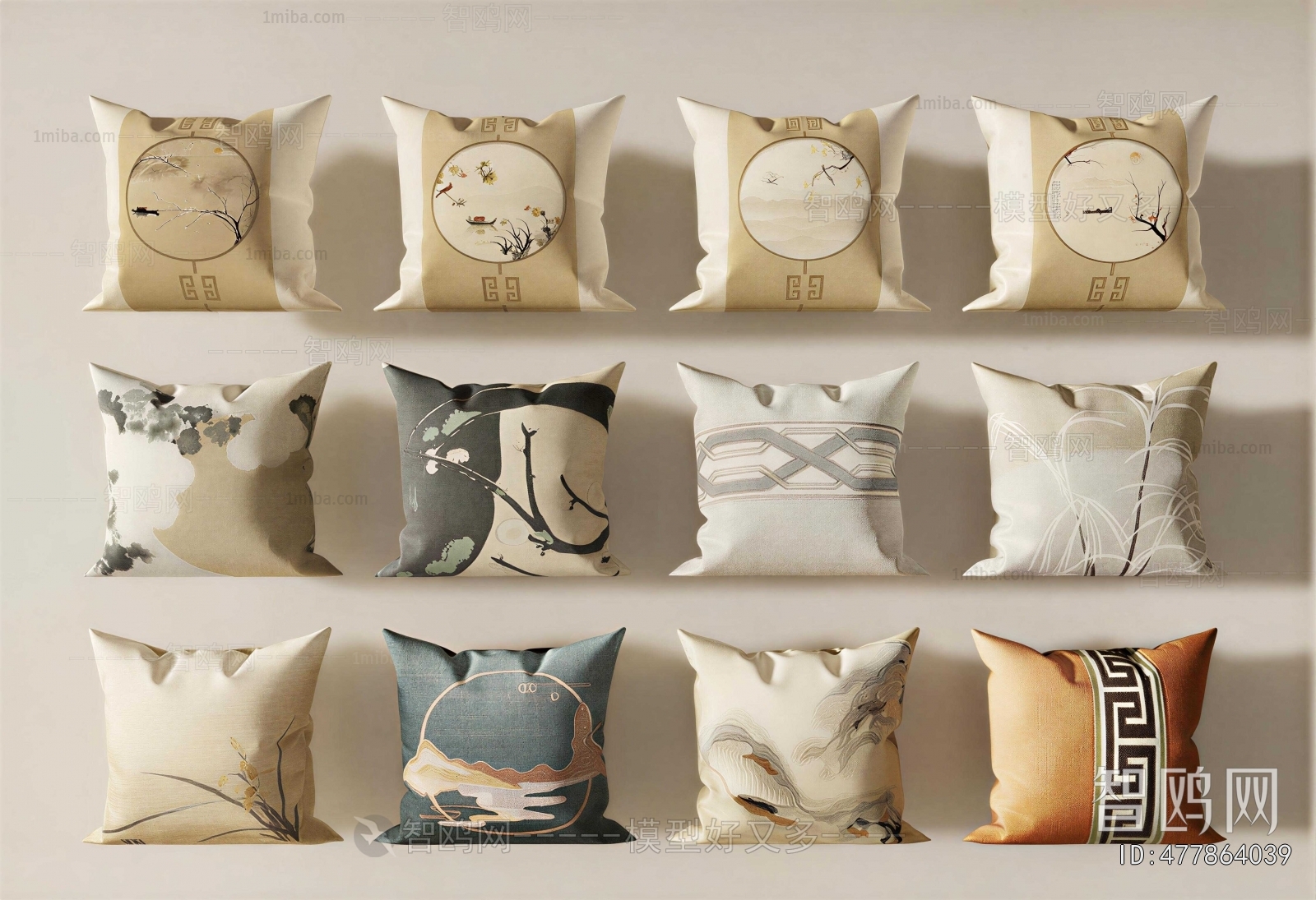 New Chinese Style Pillow
