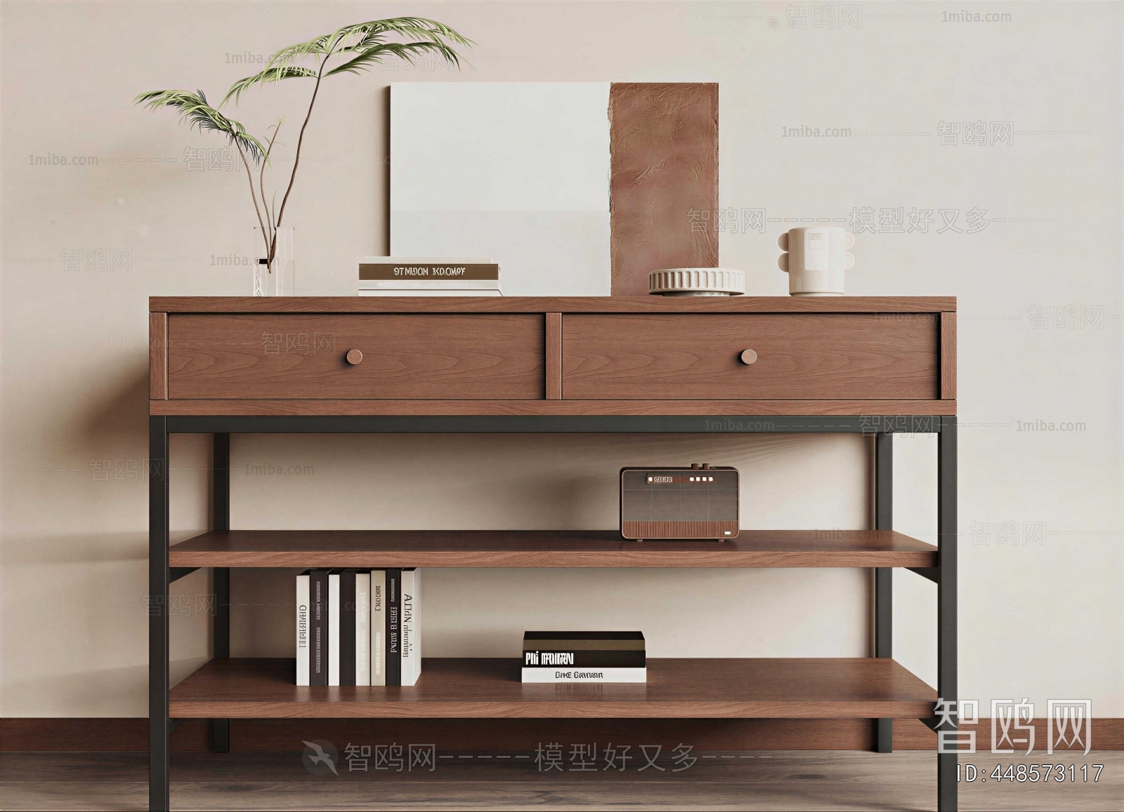 Wabi-sabi Style Console