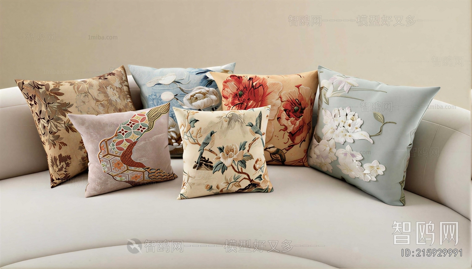 New Chinese Style Pillow