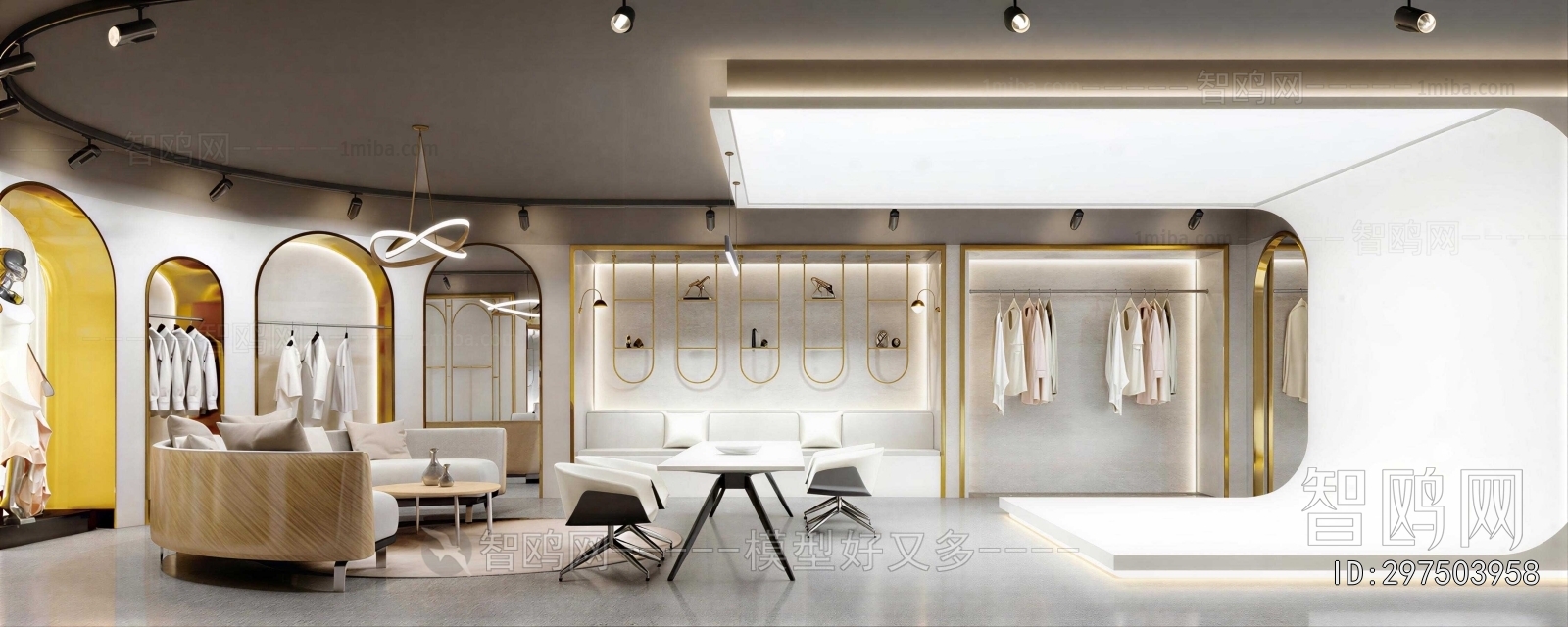 Modern Clothing Store