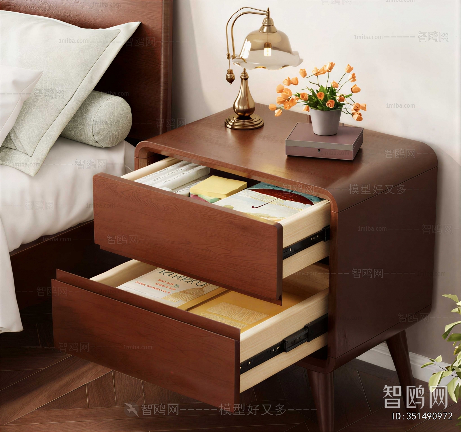 Modern Bedside Cupboard