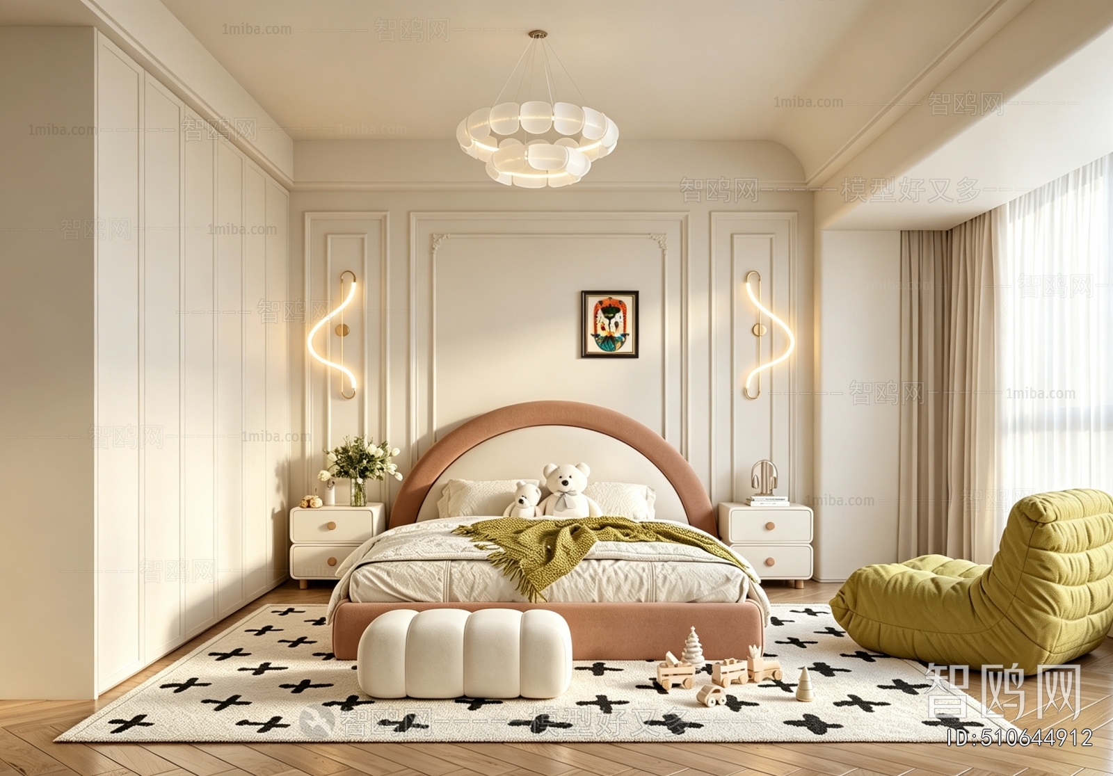 French Style Children's Room
