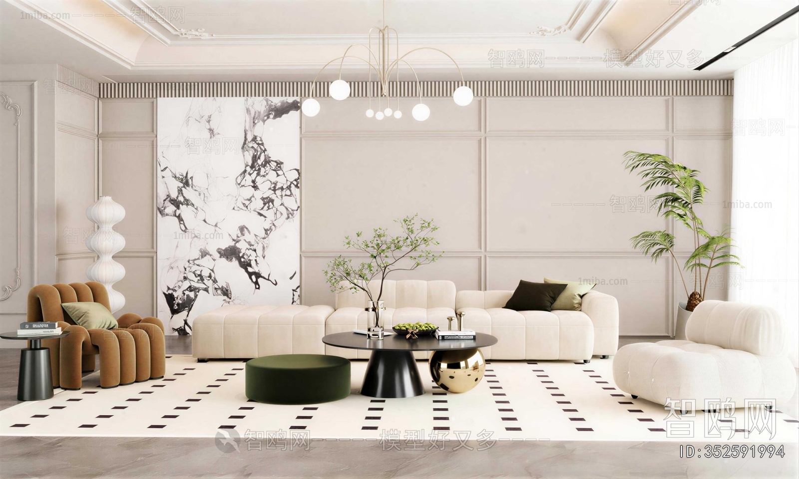 French Style A Living Room