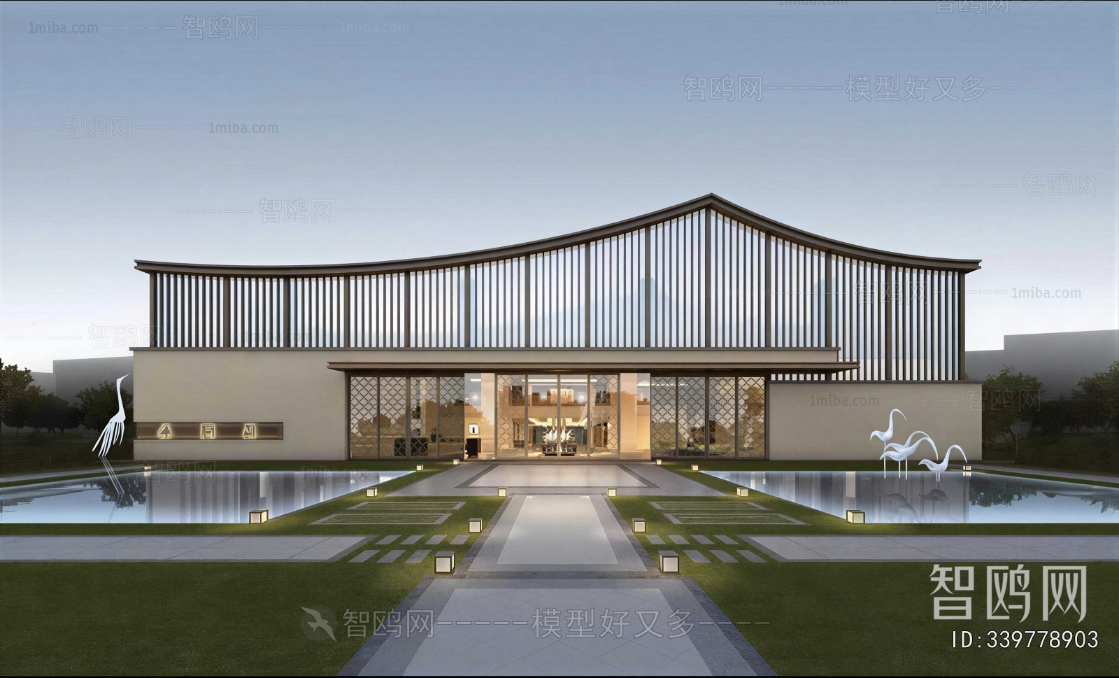 New Chinese Style Facade Element