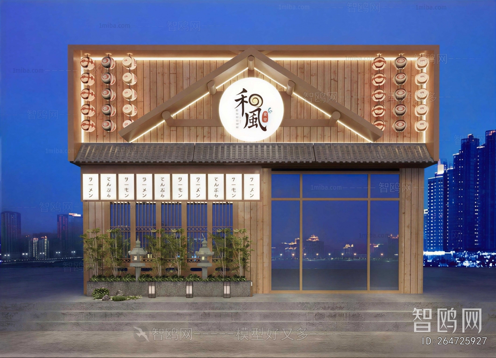Japanese Style Facade Element