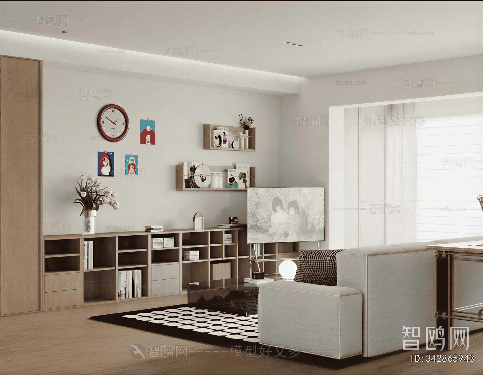 Japanese Style A Living Room