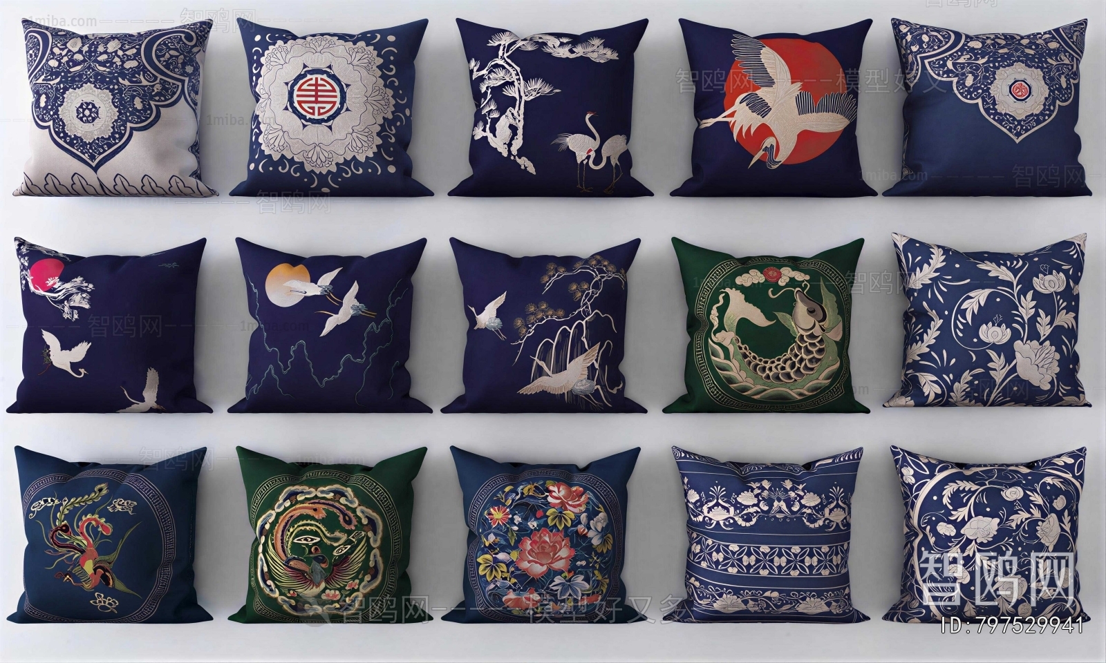 New Chinese Style Pillow