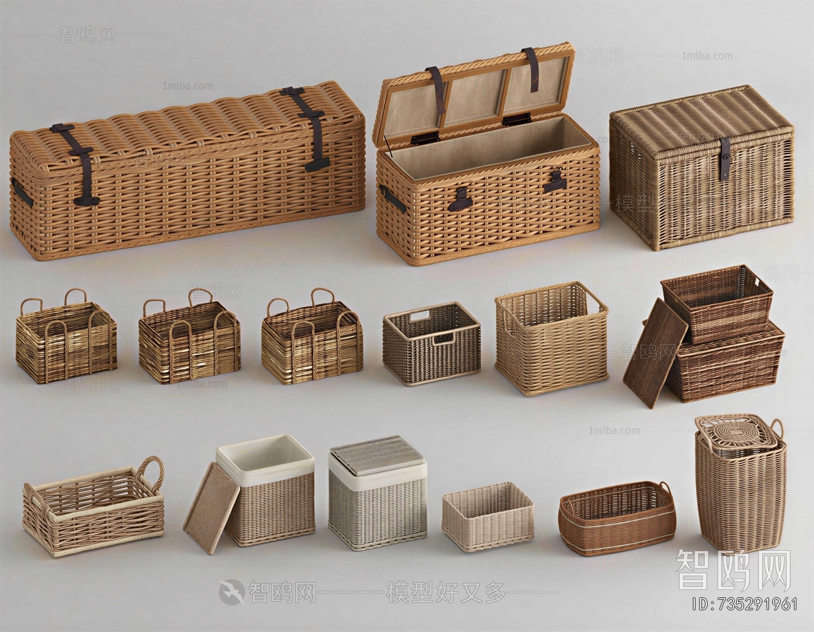 Wabi-sabi Style Storage Basket