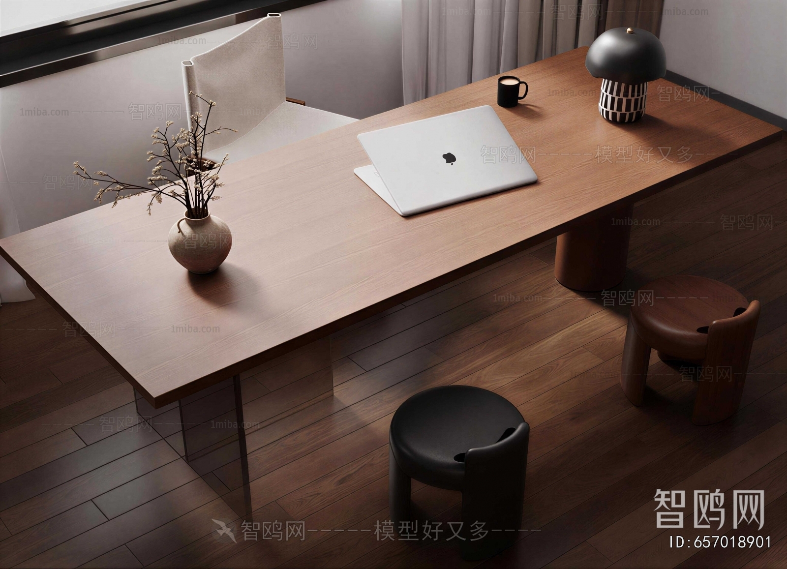 Modern Computer Desk And Chair