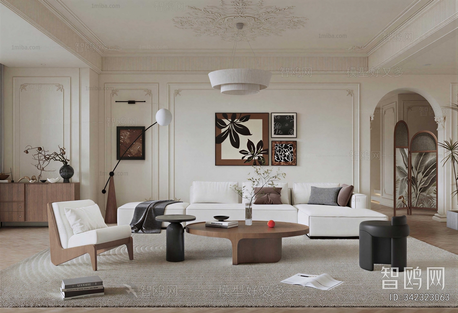 French Style A Living Room