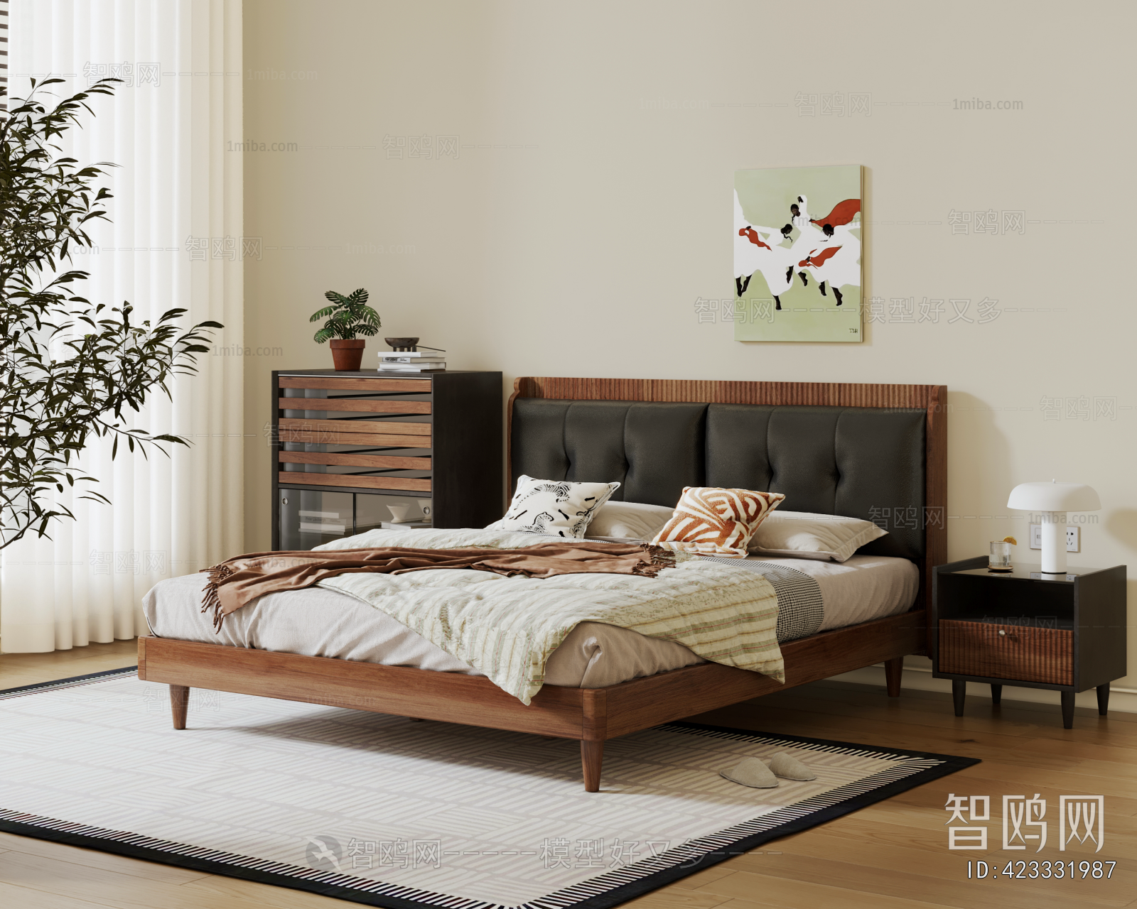 Modern Double Bed