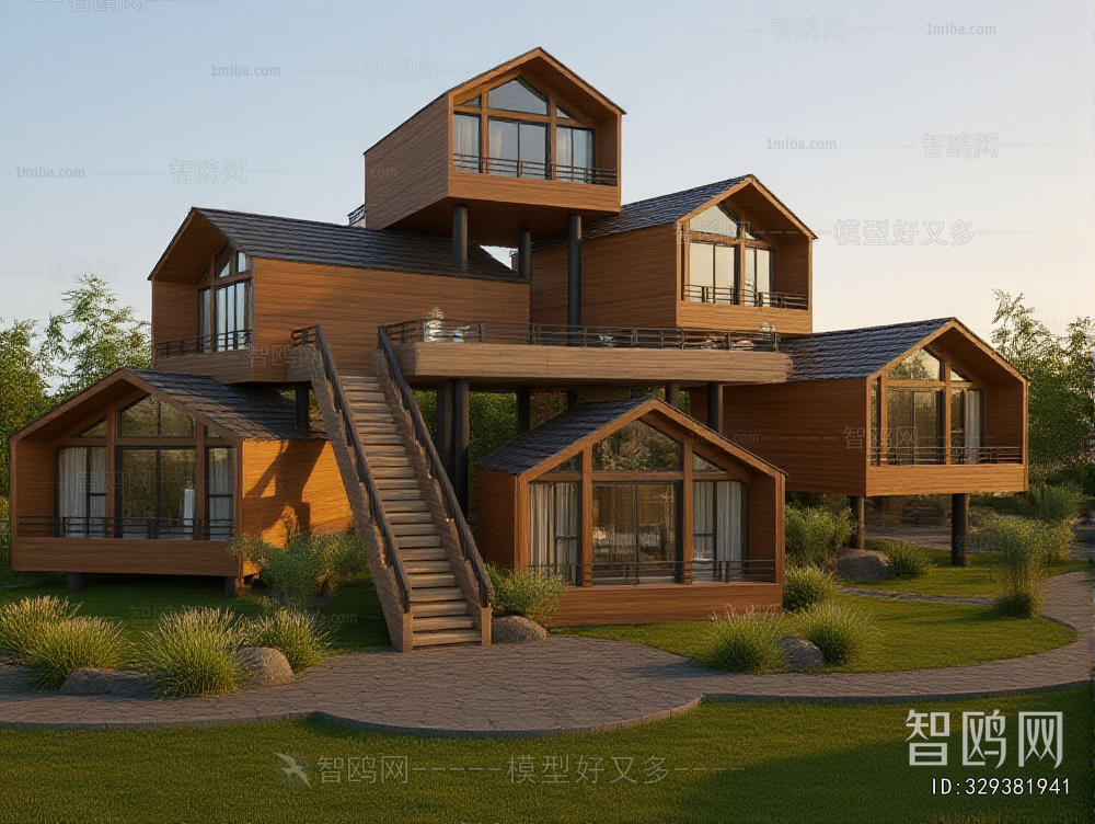 Modern Appearance Of Commercial Building