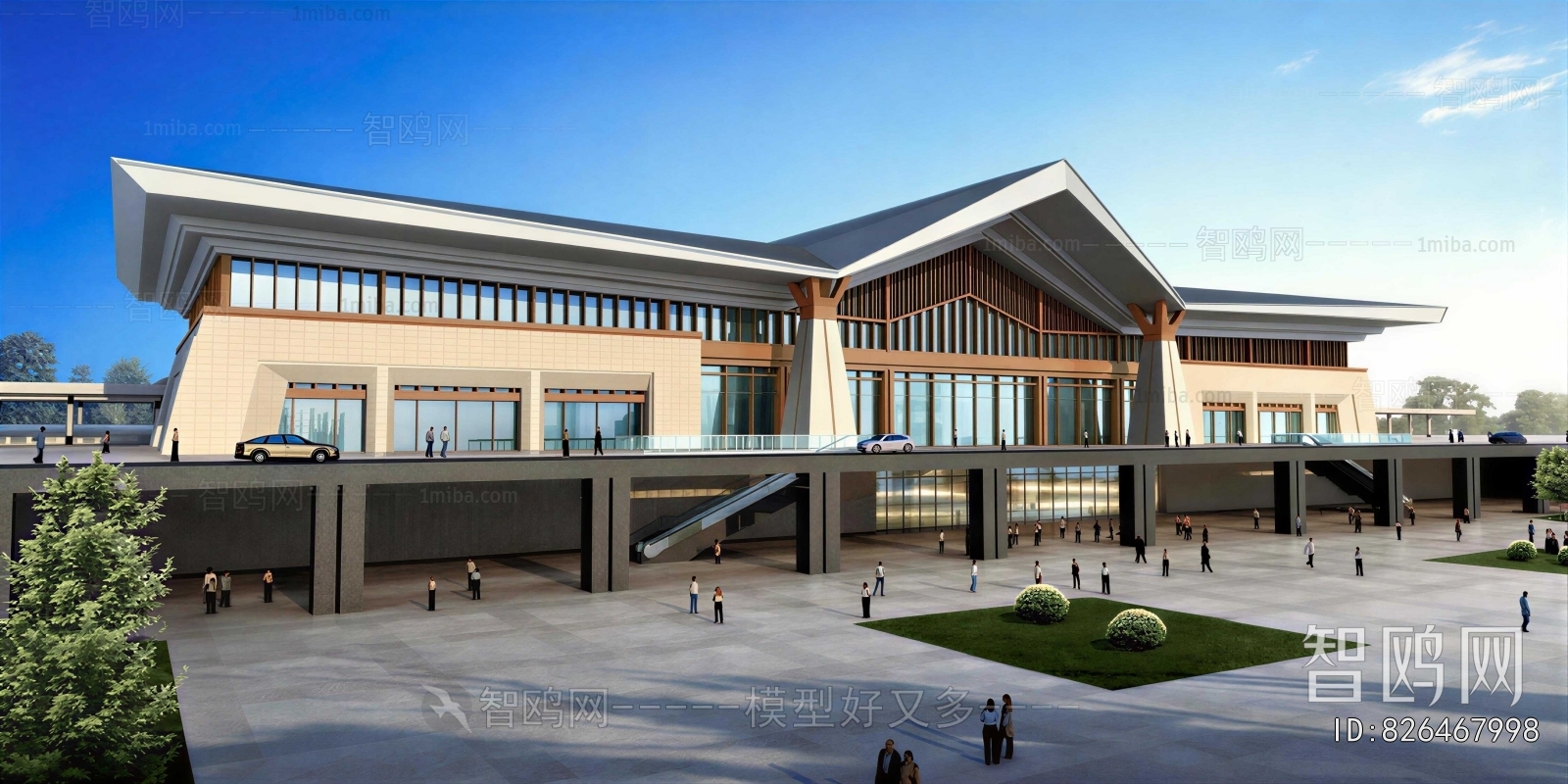 New Chinese Style Facade Element