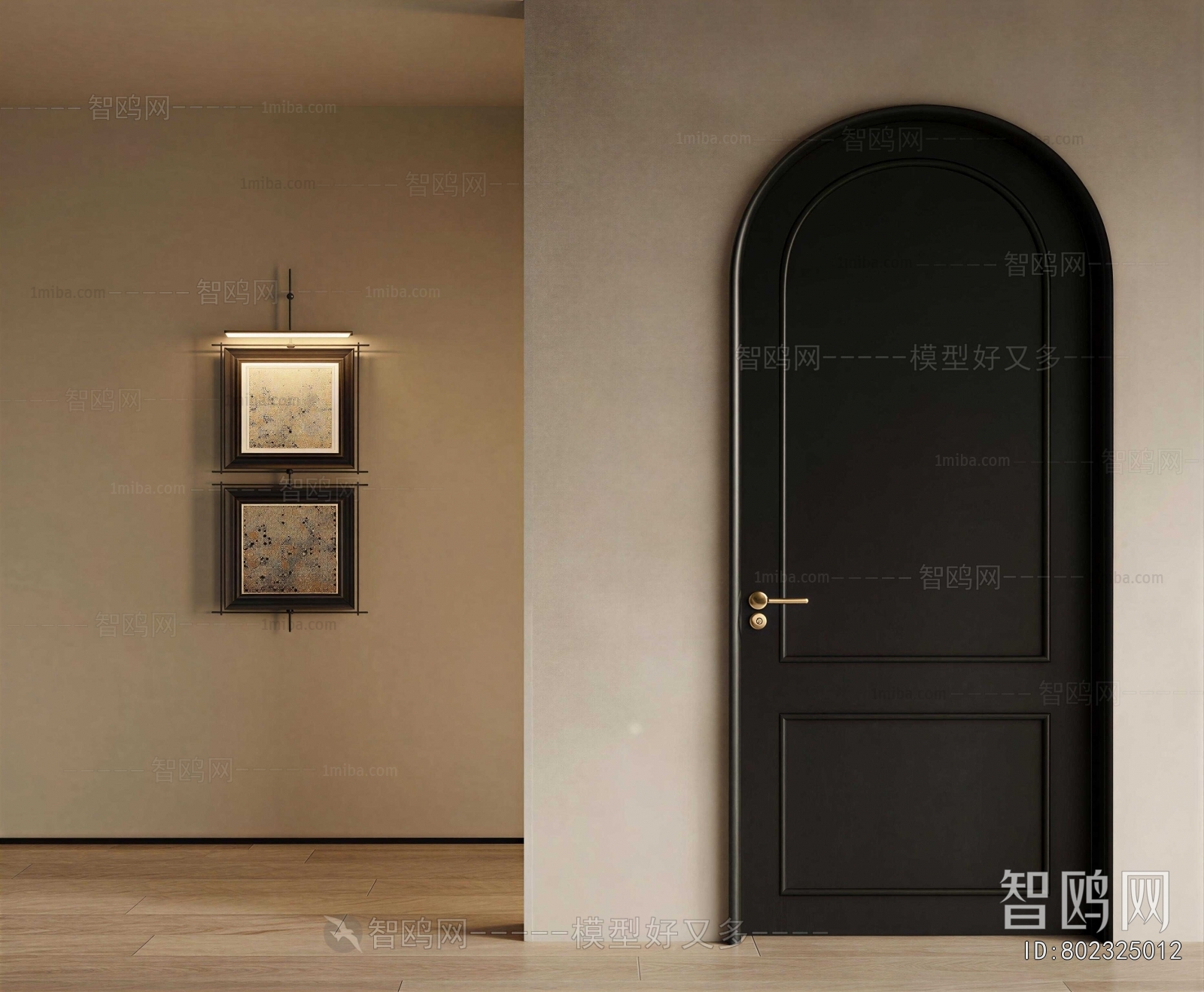 French Style Single Door