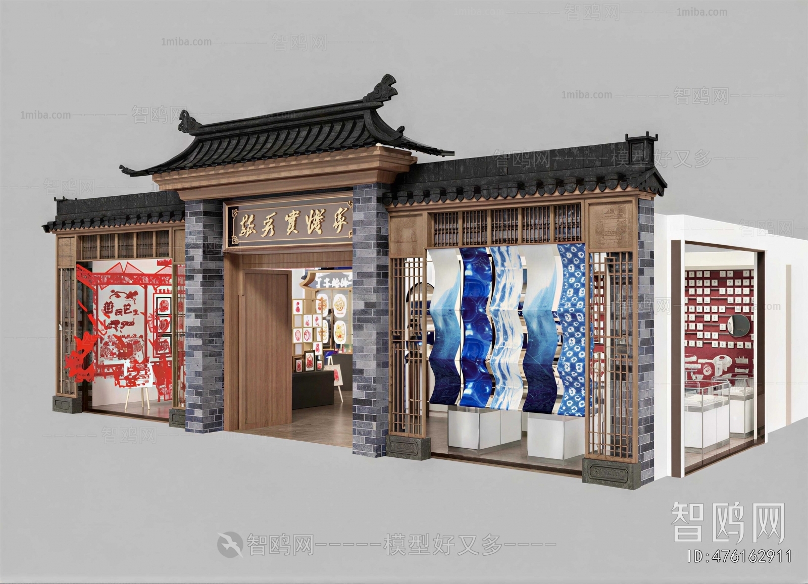 New Chinese Style Facade Element