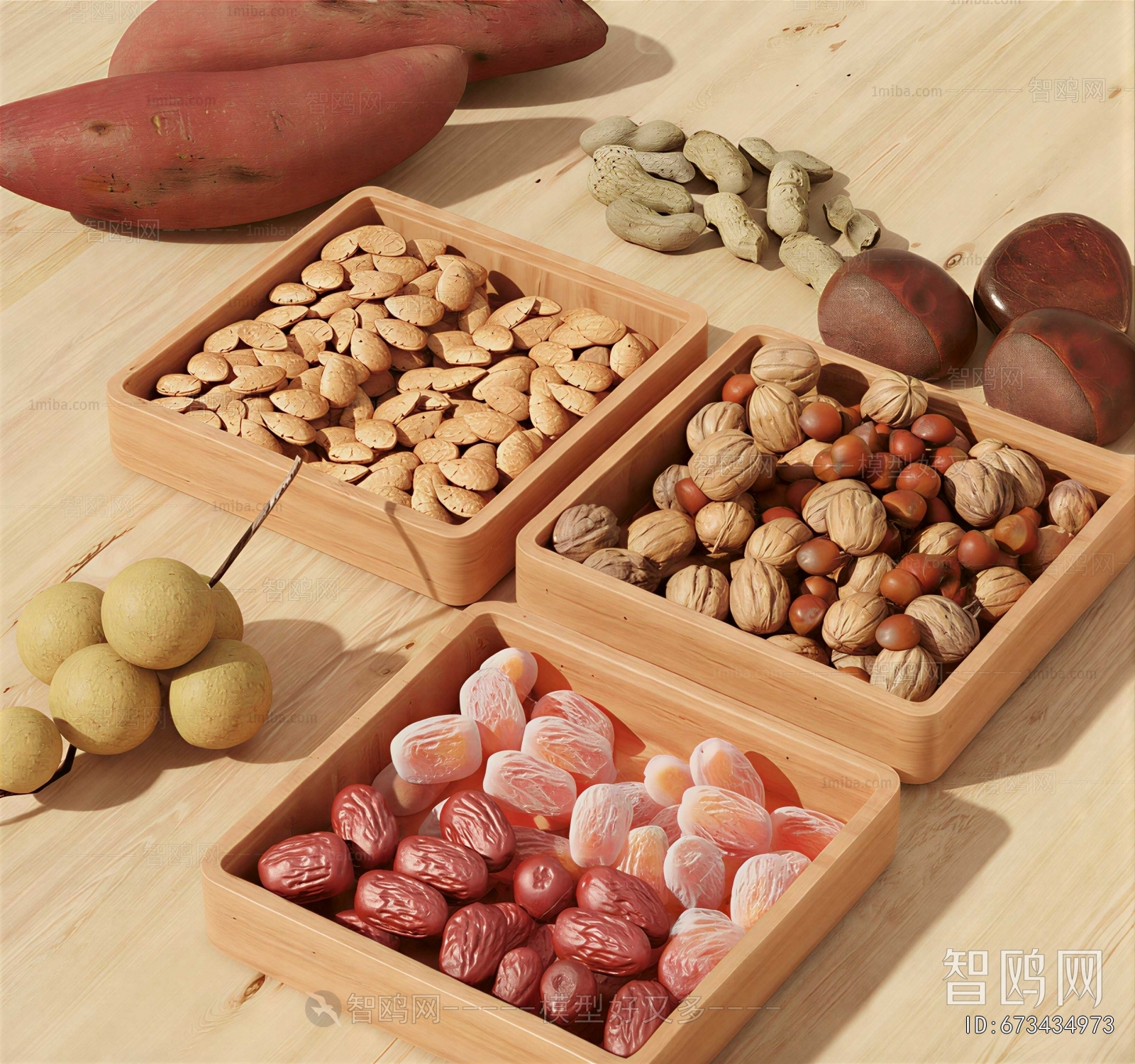 Modern Specialty Cooked Food Dry Goods