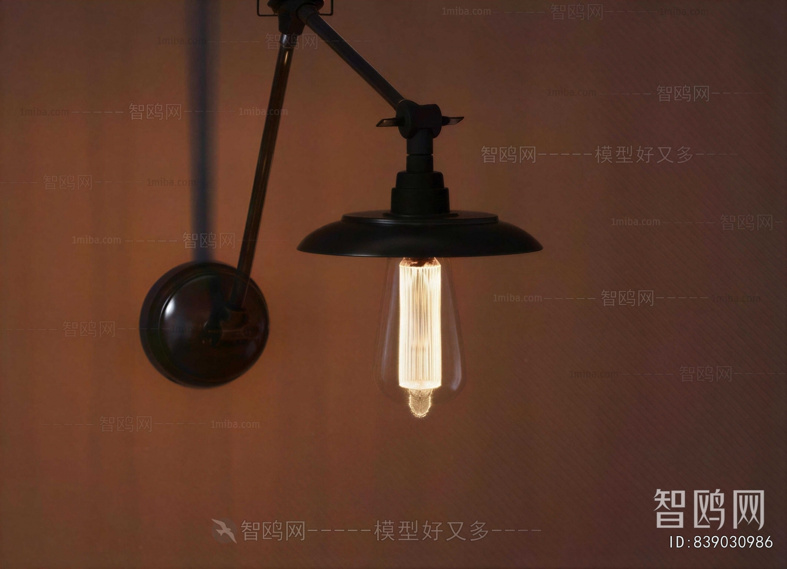 Industrial Style Wall Lamp