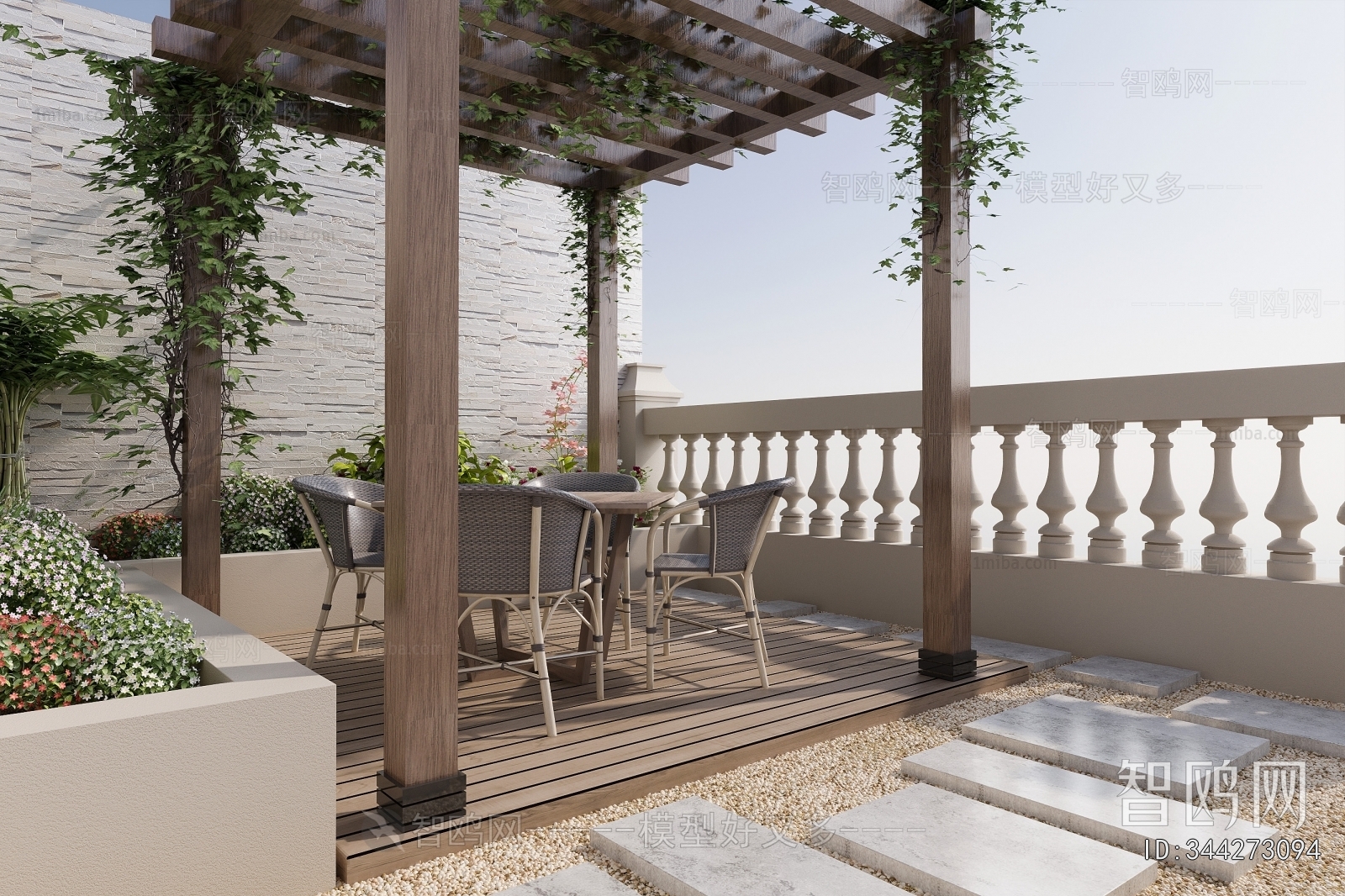 Modern Terrace