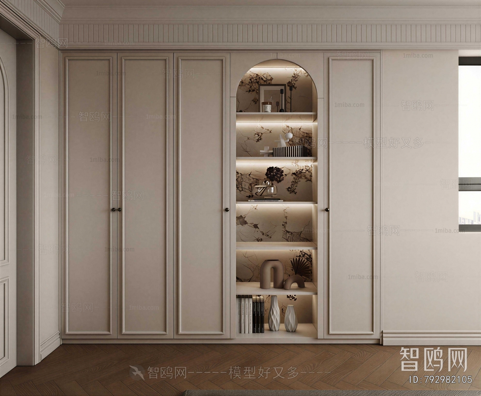 French Style Bookcase