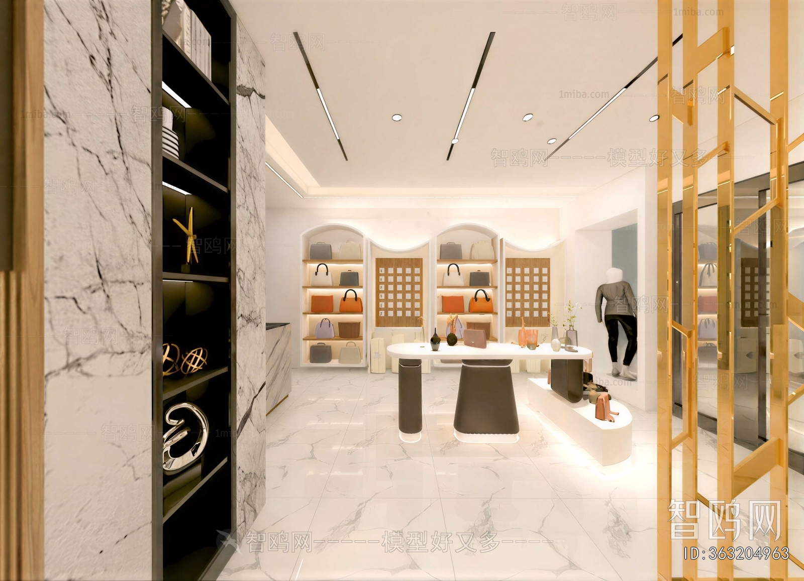 Modern Designer Bag Store