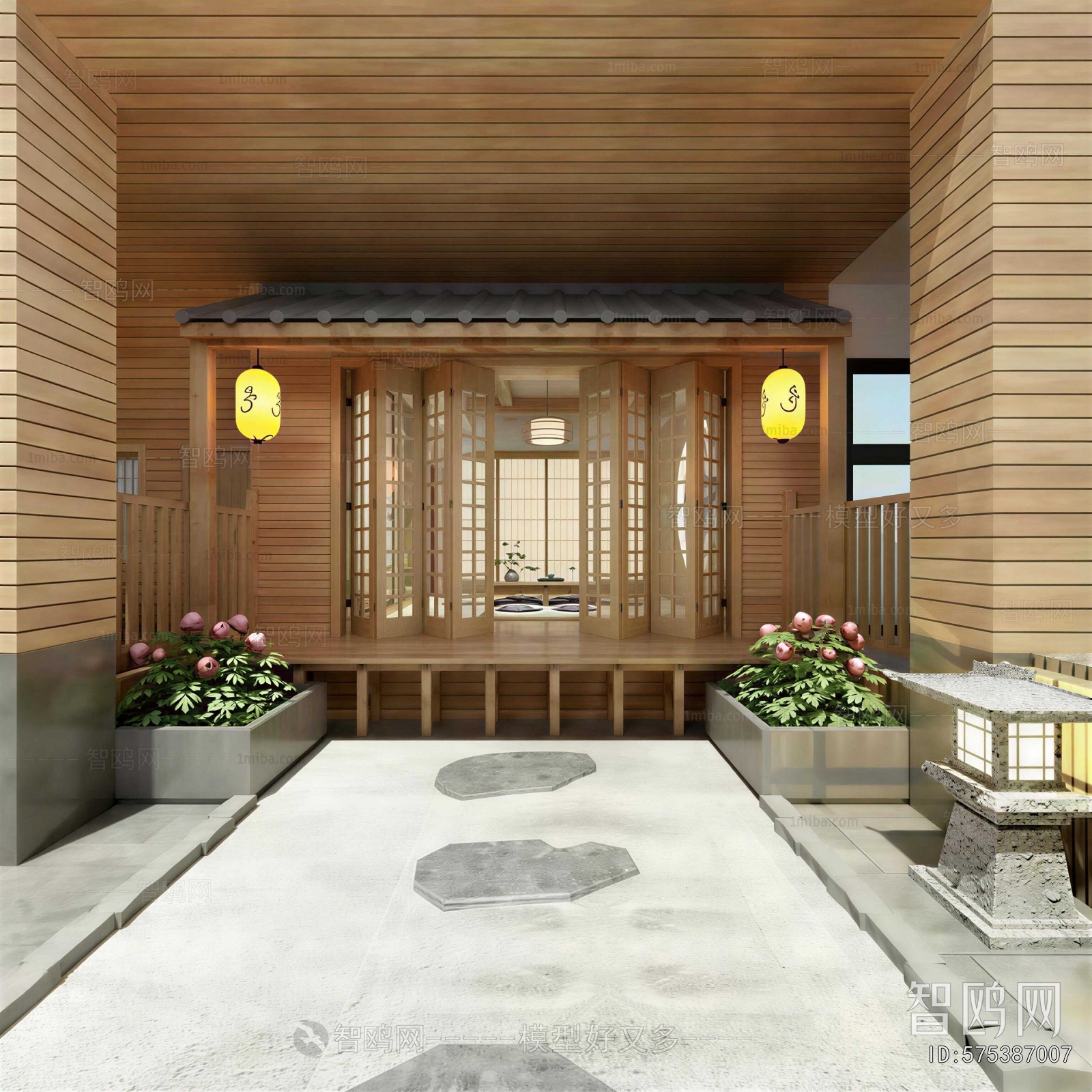 Japanese Style Courtyard/landscape
