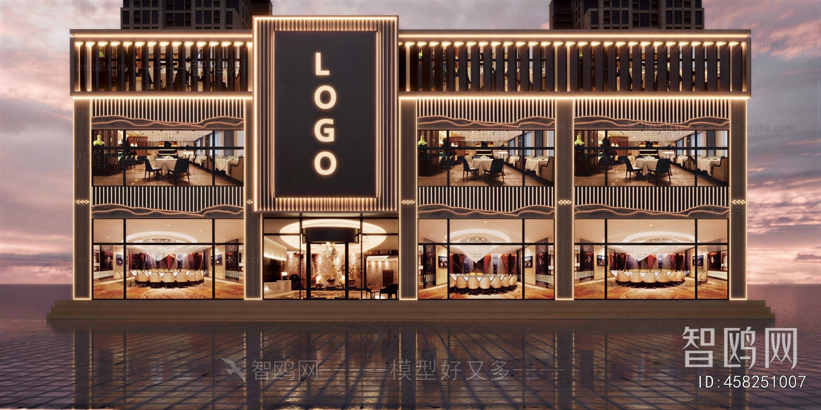 New Chinese Style Facade Element