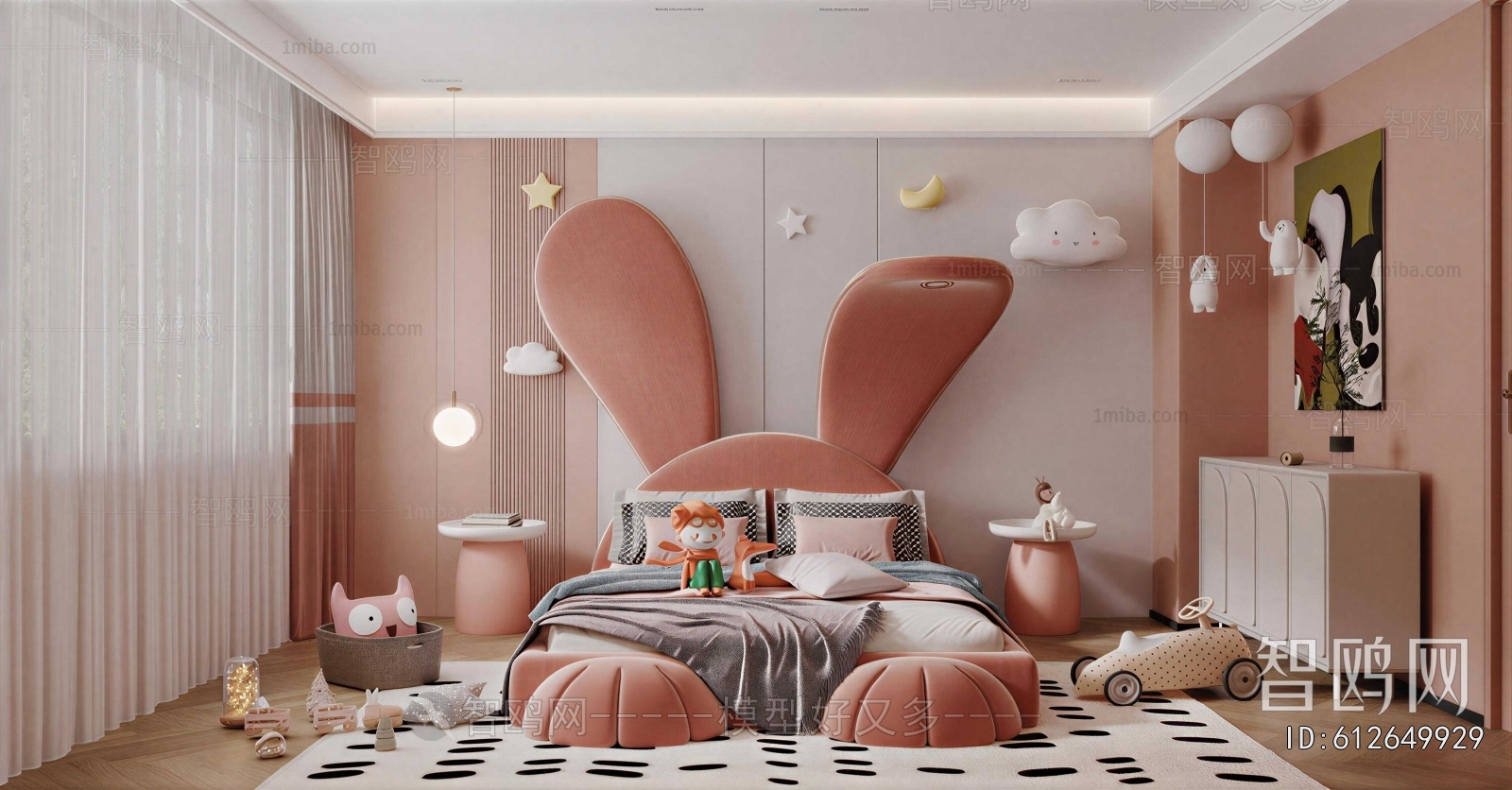 Modern Girl's Room Daughter's Room
