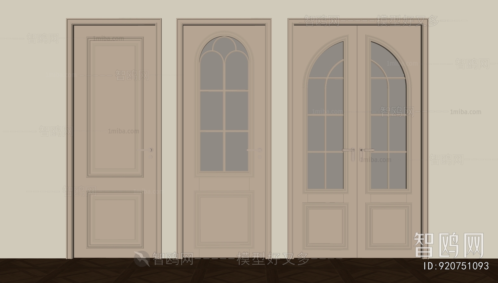French Style Double Door