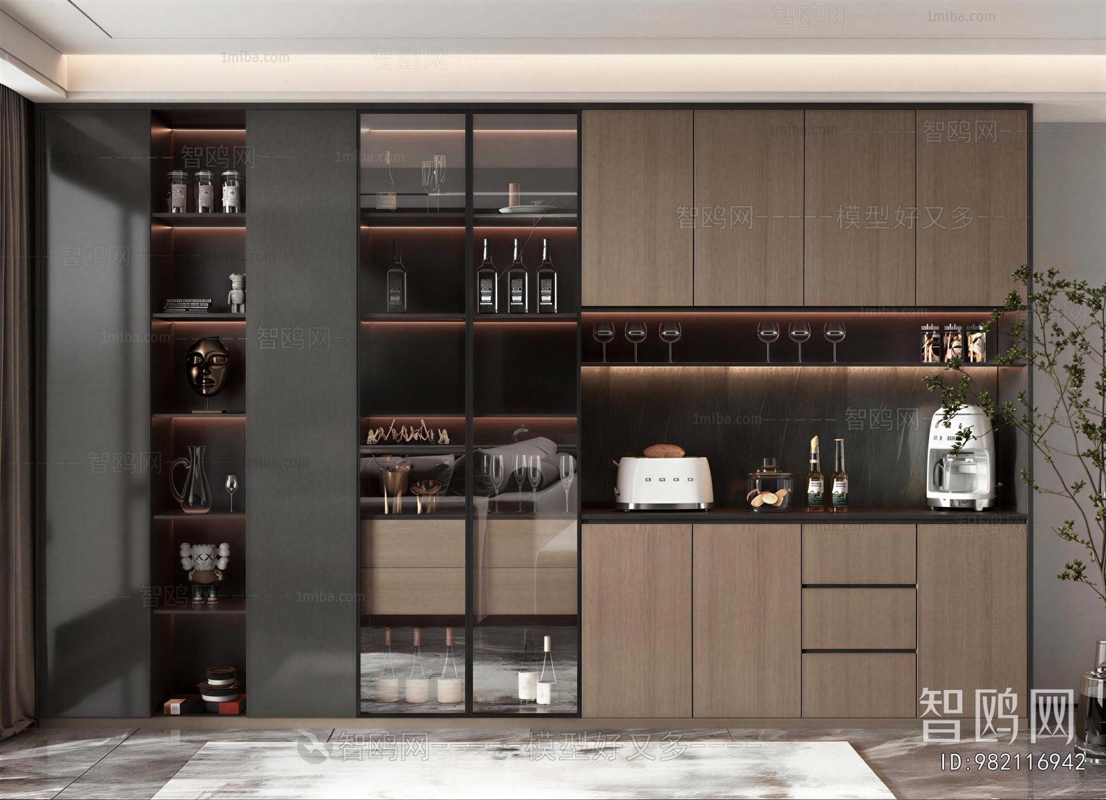 Modern Wine Cabinet