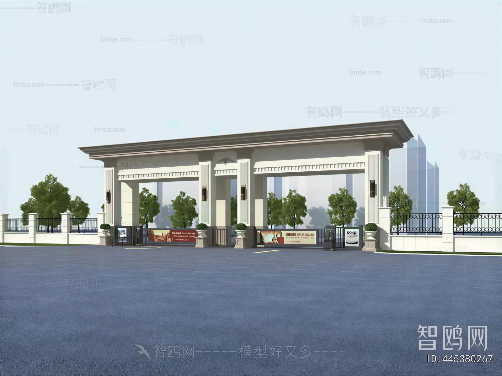 New Classical Style Gate