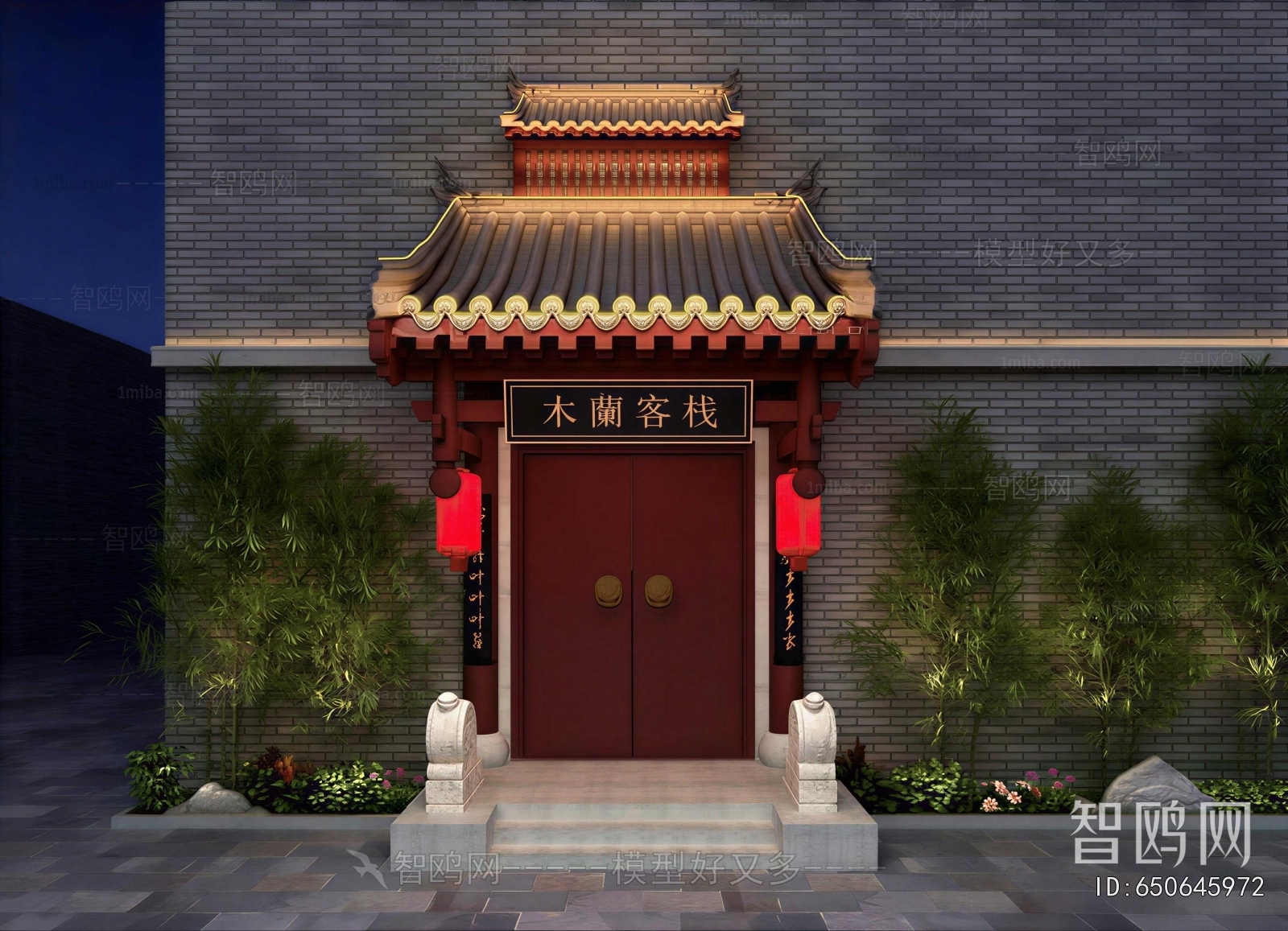 Chinese Style Facade Element