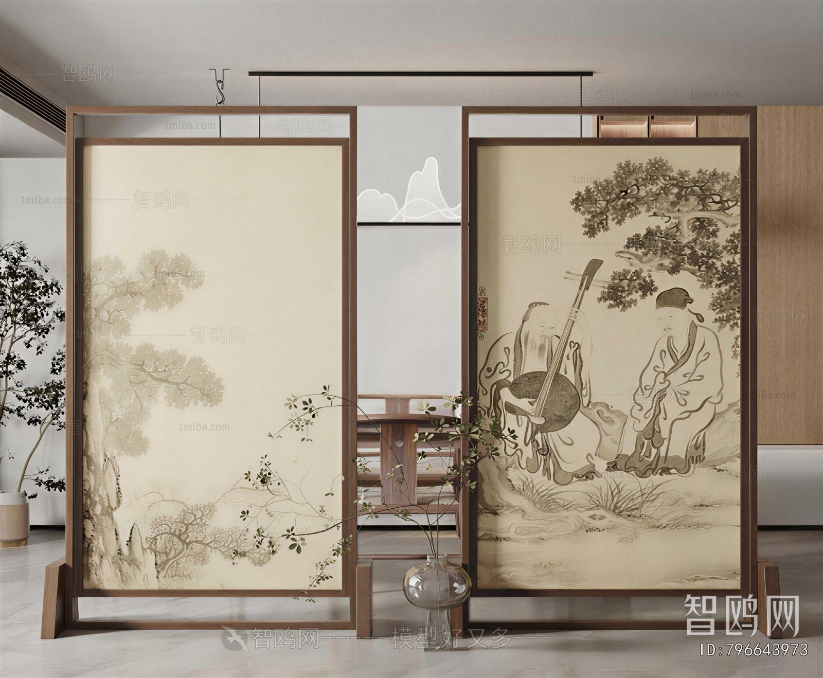 New Chinese Style Partition