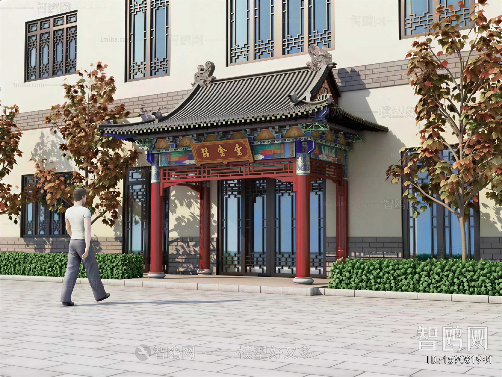 Chinese Style Door
