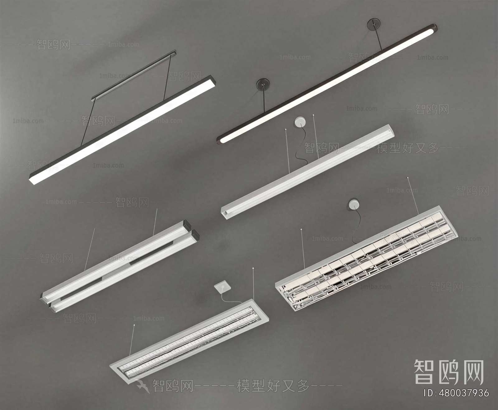 Modern Long Chandelier