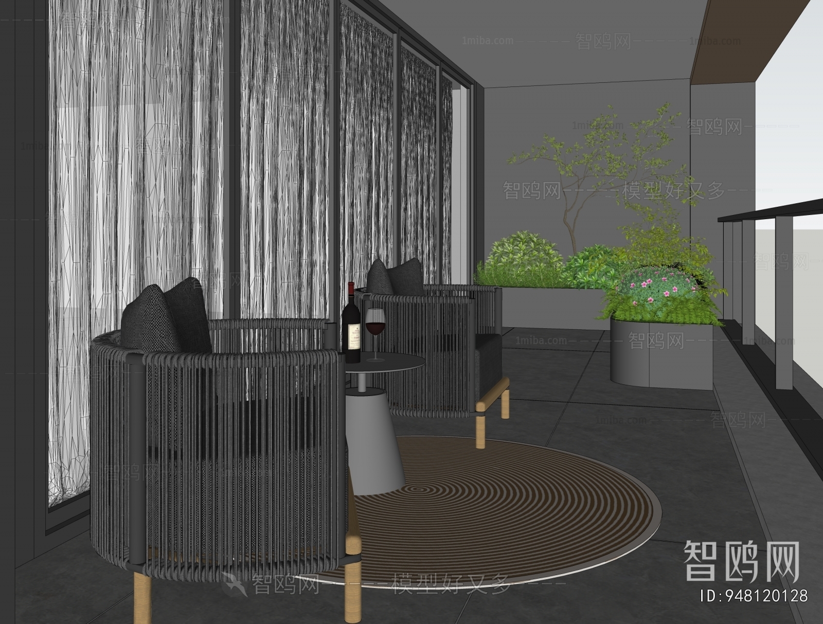 Modern Balcony